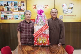 Ban Tôn giáo TP.HCM chúc mừng Phật đản Phật lịch 2568 đến Báo Giác Ngộ