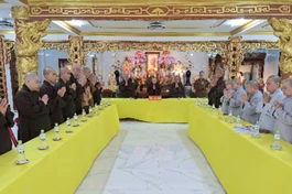 Ban Trị sự GHPGVN Q.3 họp triển khai Phật sự