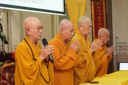 Chư tôn đức Chứng minh Ban Trị sự GHPGVN Q.Gò Vấp