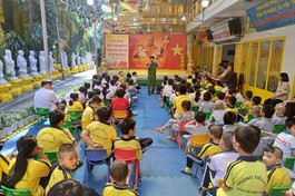 Tập huấn về kỹ năng phòng cháy, chữa cháy, cứu nạn cứu hộ tại cơ sở từ thiện xã hội chùa Kỳ Quang 2