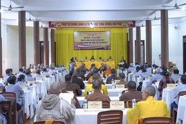 Ban Trị sự GHPGVN tỉnh Đắk Nông tổng kết công tác Phật sự năm 2024 và thảo luận chương trình hoạt động năm 2025