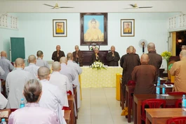 Ban Trị sự GHPGVN Q.10 họp triển khai kế hoạch tổ chức Đại lễ Phật đản, An cư kiết hạ Phật lịch 2569