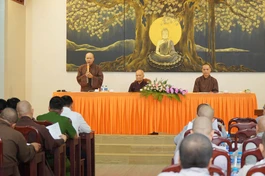 Ban Trị sự GHPGVN Q.12 họp triển khai kế hoạch tổ chức Đại lễ Phật đản Phật lịch 2569