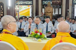 235 huynh trưởng thọ cấp Tấn phát nguyện nhận lãnh trách nhiệm với Giáo hội và tổ chức