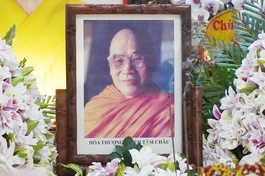 Di ảnh Trưởng lão Hòa thượng Thích Tâm Châu tại chùa Vĩnh Nghiêm