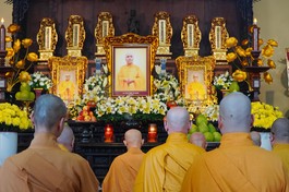 Tưởng niệm Trưởng lão Hòa thượng Thích Trí Quang tại tổ đình Ấn Quang