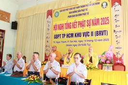 Gia đình Phật tử TP.HCM khu vực II tổng kết Phật sự năm 2025