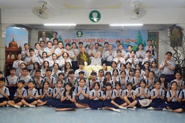 Ban Điều hành Gia đình Phật tử khu vực Sài Gòn khai mạc kỳ thi vượt bậc đoàn sinh tại chùa Phước Hải, sáng 11-1-2026