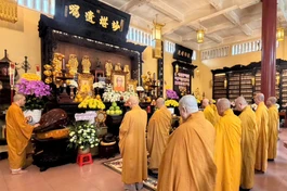 Tưởng niệm Hòa thượng Thích Minh Thành tại chùa Ấn Quang 