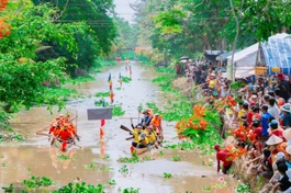 Giải đua ghe ngo mini chào mừng Tết cổ truyền Chôl Chnăm Thmây năm 2026