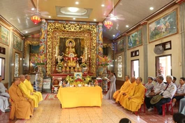 Gia đình Phật tử Lâm Đồng tưởng niệm cư sĩ Tâm Minh - Lê Đình Thám 