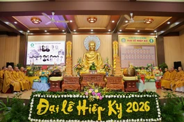 Trang nghiêm khóa lễ tưởng niệm hiệp tại chùa Thiên Chánh