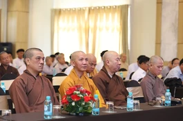 Chư tôn đức Ban Trị sự GHPGVN tỉnh Đắk Lắk tham dự hội nghị
