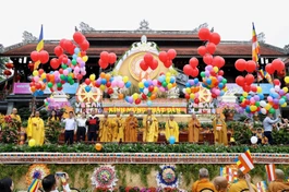 Phật giáo tỉnh Đắk Lắk trang nghiêm Kính mừng Đại lễ Phật đản Phật lịch 2570