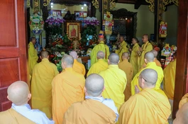 Tưởng niệm Trưởng lão Hòa thượng Thích Trừng Khiết tại chùa Tiên Phước