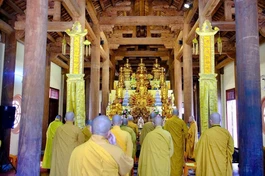 Lễ Bố-tát tại trường hạ thiền viện Trúc Lâm Tây Nguyên