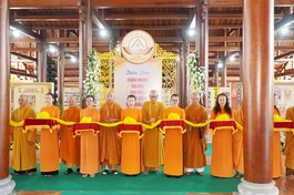 Khai mạc triển lãm chào mừng Đại hội đại biểu Phật giáo tỉnh Đắk Lắk lần thứ I, nhiệm kỳ 2026-2031 - Ảnh: Như Danh/Báo Giác Ngộ