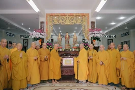 Ban Thường trực Ban Trị sự GHPGVN tỉnh Gia Lai thăm trường hạ tổ đình Long Khánh