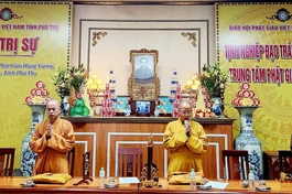 Phiên họp diễn ra tại Trung tâm Phật giáo Hùng Vương
