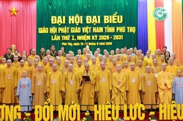Tân Ban Trị sự GHPGVN tỉnh Phú Thọ nhiệm kỳ 2026-2031 ra mắt và phát biểu nhận nhiệm vụ