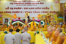 Trường hạ chùa Quan Âm tạ pháp an cư