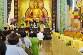 Lễ Vu lan - Báo hiếu tại chùa Phật học Xá Lợi