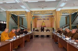 Ban Trị sự GHPGVN tỉnh Gia Lai họp triển khai hoạt động Phật sự