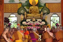 Trang nghiêm lễ kiết giới Sīmā tại chùa Phước Quang 