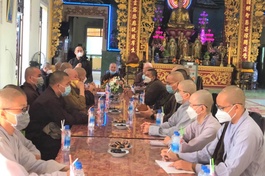 Hội nghị tổng kết hoạt động Phật sự năm 2021 của Ban Trị sự Phật giáo quận 11 diễn ra nội bộ 