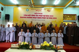 Với tinh thần đoàn kết, hòa hợp, năm 2023, Phật giáo Q.6 thực hiện hoạt động từ thiện, an sinh xã hội gần 22 tỷ đồng