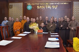 Ban Kiểm soát TP.HCM hoàn thành nhiều công tác Phật sự trọng tâm năm 2024 - Ảnh: Bảo Toàn/BGN