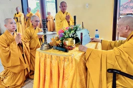 Chư Tăng Q.11 tác pháp thọ an cư 