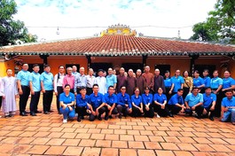 Lưu niệm tại Di tích lịch sử - văn hóa quốc gia tổ đình Giác Lâm