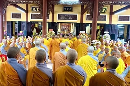 Trang nghiêm Lễ kỷ niệm 100 năm thành lập tổ đình Phổ Đà và tưởng niệm 50 năm ngày Hòa thượng Thích Tôn Thắng viên tịch