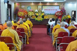 Quang cảnh Lễ tạ pháp của chư Tăng Ni tỉnh Quảng Ninh