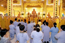 Lễ an vị Phật tại chùa Long Minh (P.An Phú, TP.HCM)