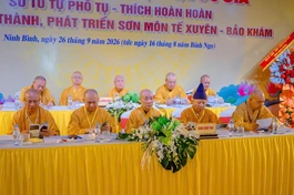 Chư tôn giáo phẩm chứng minh, chủ tọa hội thảo