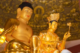 Tượng Phổ Hiền Bồ-tát, chùa Linh Bửu - Ảnh: Anh Quốc