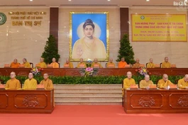 [Video] Ban Trị sự GHPGVN TP.HCM đón Ban Hoằng pháp, Kinh tế - Tài chính T.Ư thăm nhân mùa An cư