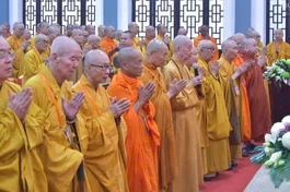 [Video] Suy tôn Phó Pháp chủ Hội đồng Chứng minh, suy cử Phó Chủ tịch Hội đồng Trị sự GHPGVN