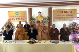 Chư tôn đức chứng minh buổi lễ