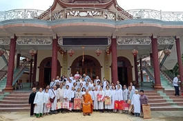 Đạo tràng khóa tu Bát quan trai tại tịnh xá Ngọc Duyên 