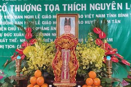 Di ảnh cố Thượng tọa Thích Nguyên Lộc