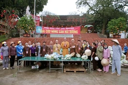 Phật giáo tỉnh Thái Nguyên cùng chung tay "giải cứu" nông sản tỉnh Hải Dương