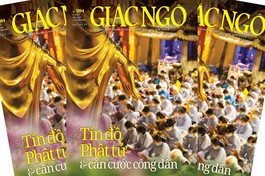 Bìa Giác Ngộ số 1094 - Mỹ thuật: HS.Nhuận Thường