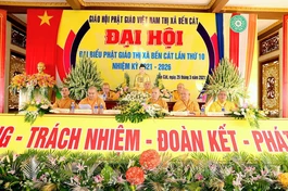 Chư tôn đức Chứng minh, Chủ tọa đoàn đại hội