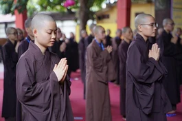 Các giới tử trong khóa lễ hành sám