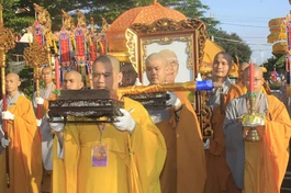 Trang nghiêm cung thỉnh di ảnh cố Hòa thượng Thích Từ Nhơn về giới trường