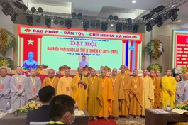 Tân Ban Trị sự Phật giáo TP.Phủ Lý nhiệm kỳ 2021-2026 ra mắt đại hội