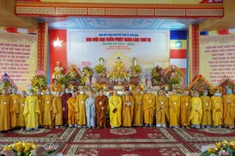 Tân Ban Trị sự GHPGVN TP.Biên Hòa nhiệm kỳ 2021-2026 ra mắt đại hội